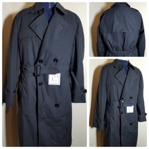 NWT Defense Logistics Agency Men's Trench Coat